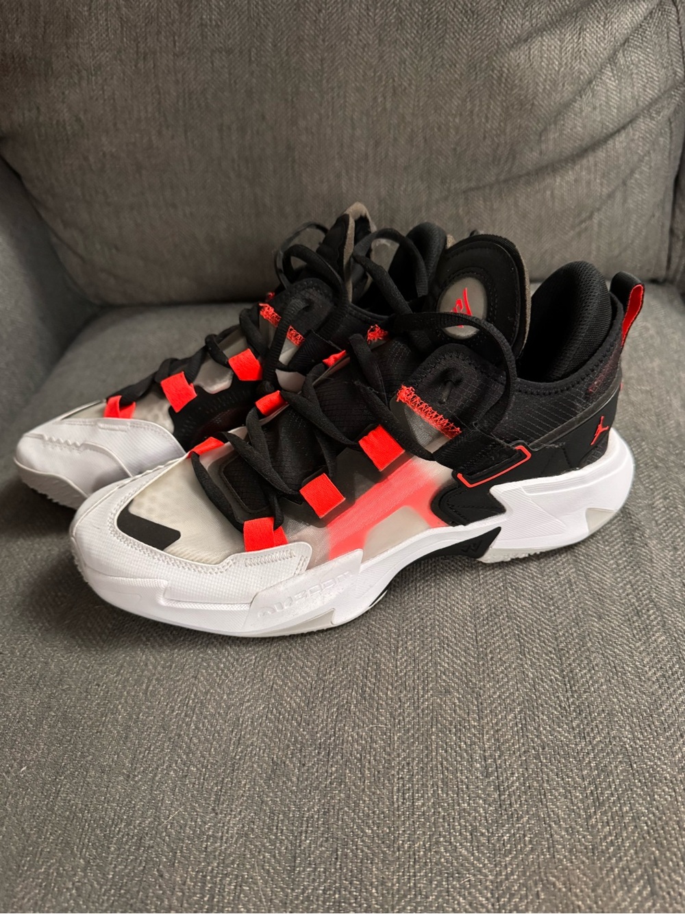 Jordan Why not 5 Men’s Black, White & Red Athletic Shoes